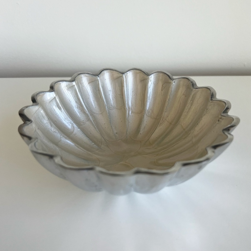 Julia Knight Peony 6" Round Bowl Snow